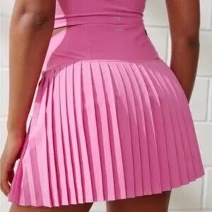 Abercrombie & Fitch Pink Skater Mini Skirt